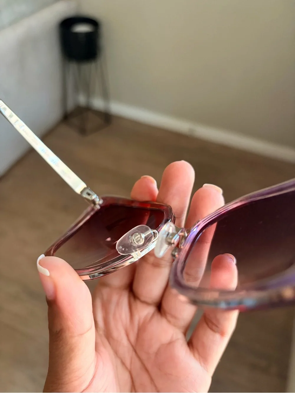 Chanel Women’s Pink Gradient Cat-Eye Sunglasses